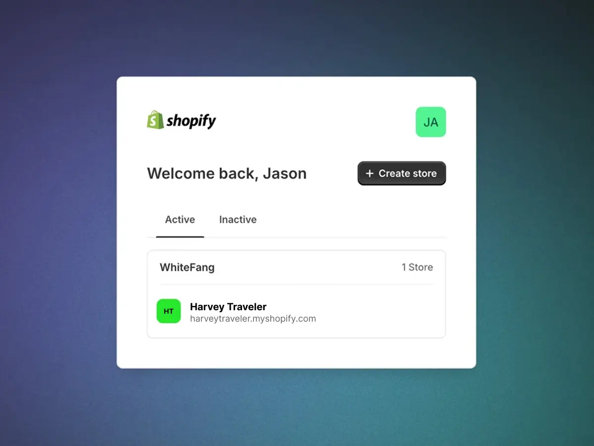 Install WhiteFang from the Shopify App Store