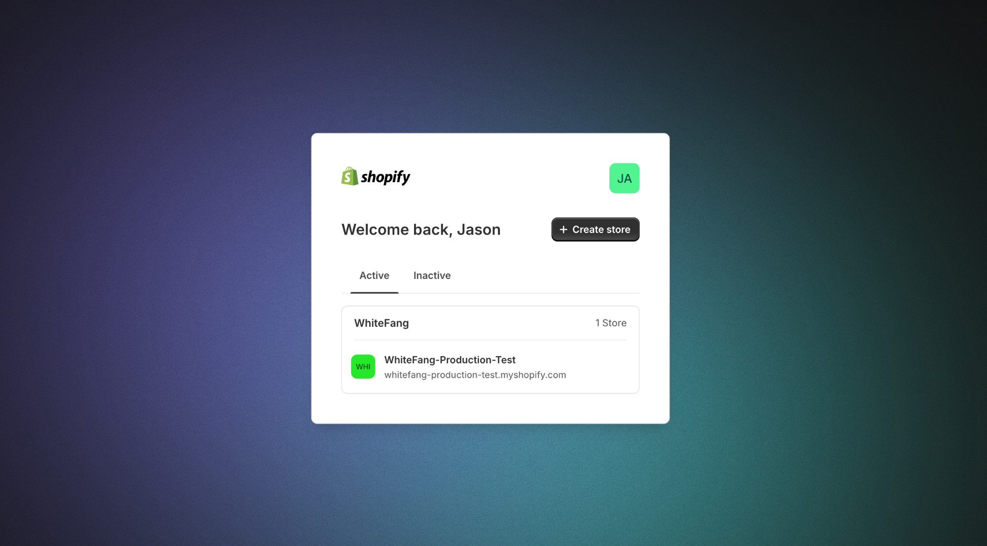 Install WhiteFang from the Shopify App Store